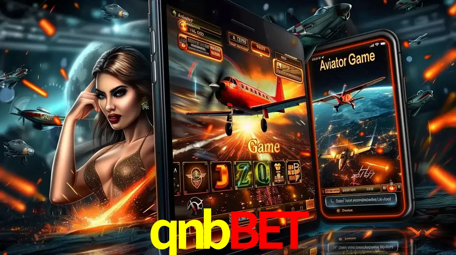 Mulher estilosa cercada por telas que exibem a jogabilidade do Aviator, capturando a intensidade e a estratégia deste popular crash game oferecido pelo qnbbet.